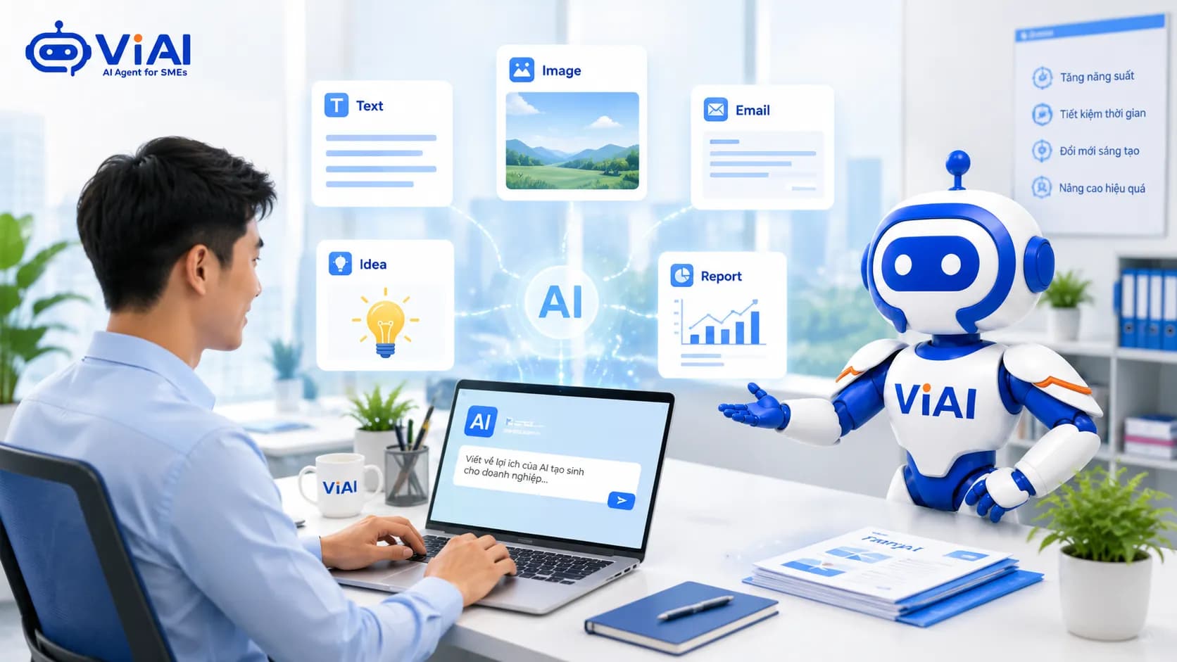 AI tạo sinh là gì? Vì sao này được doanh nghiệp quan tâm?
