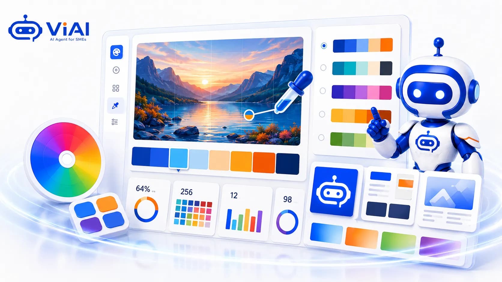 ViAI Color Picker Công cụ chọn mã màu thiết kế