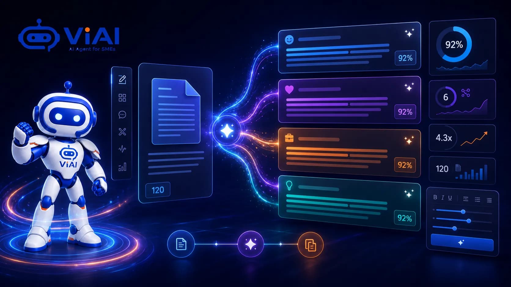 ViAI Note Online Ghi chú trực tuyến, sắp xếp công việc — sync đa thiết bị, miễn phí mãi mãi
