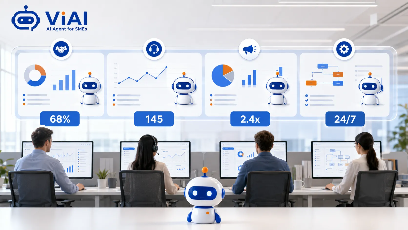 AI Agent chuyên nghiệp theo từng phòng ban