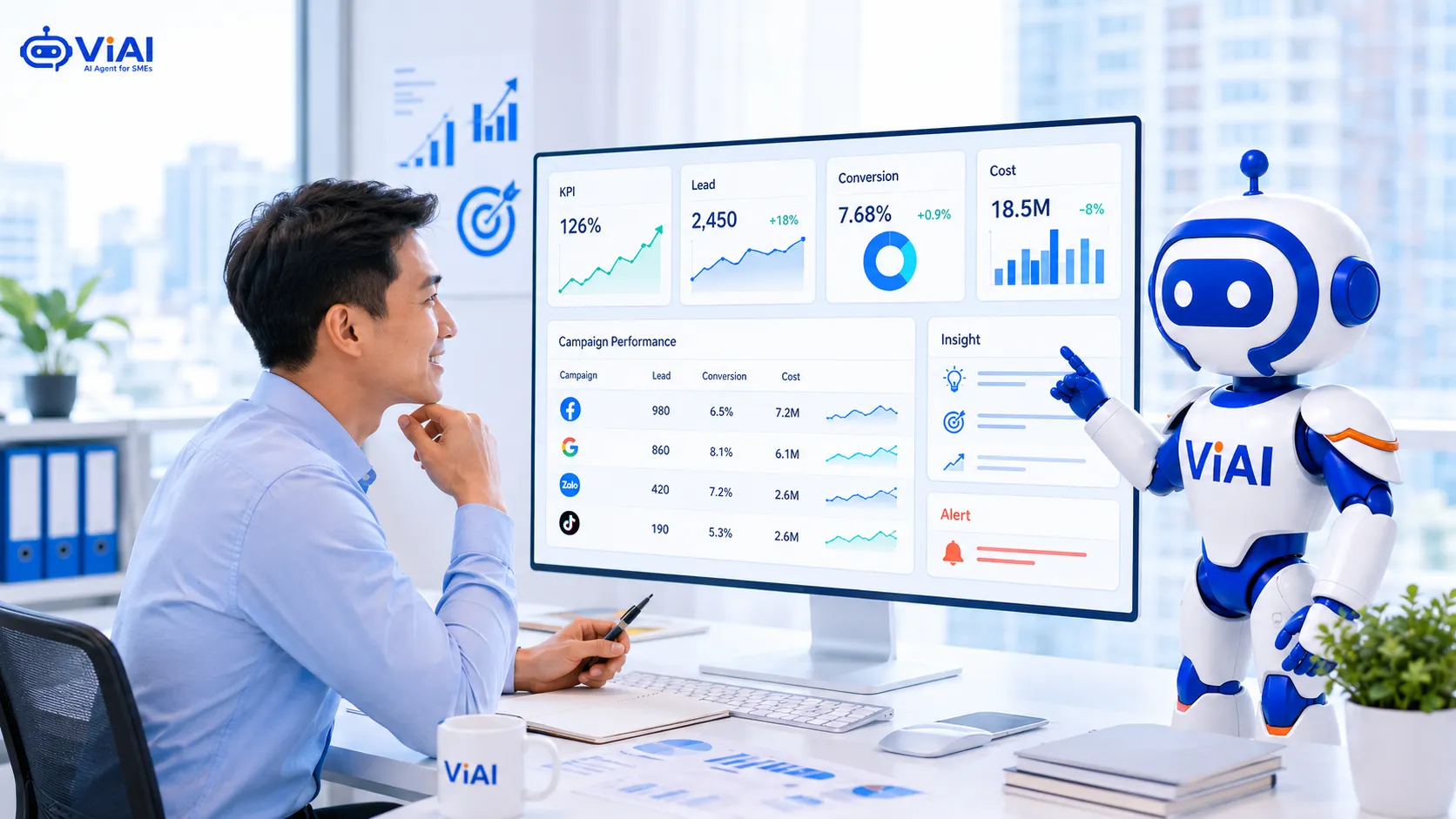 AI phân tích dữ liệu marketing