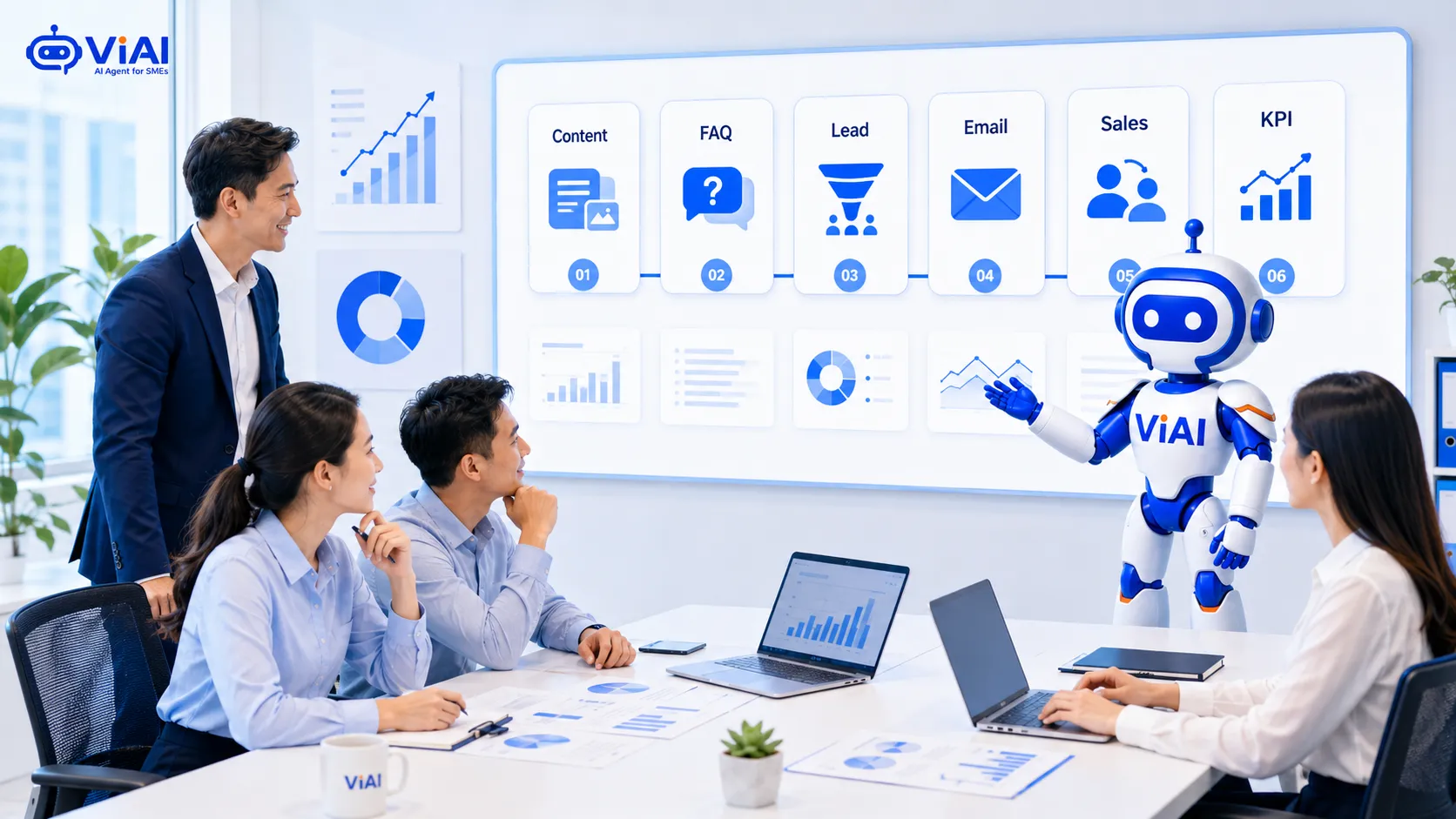 Doanh nghiệp bắt đầu AI marketing