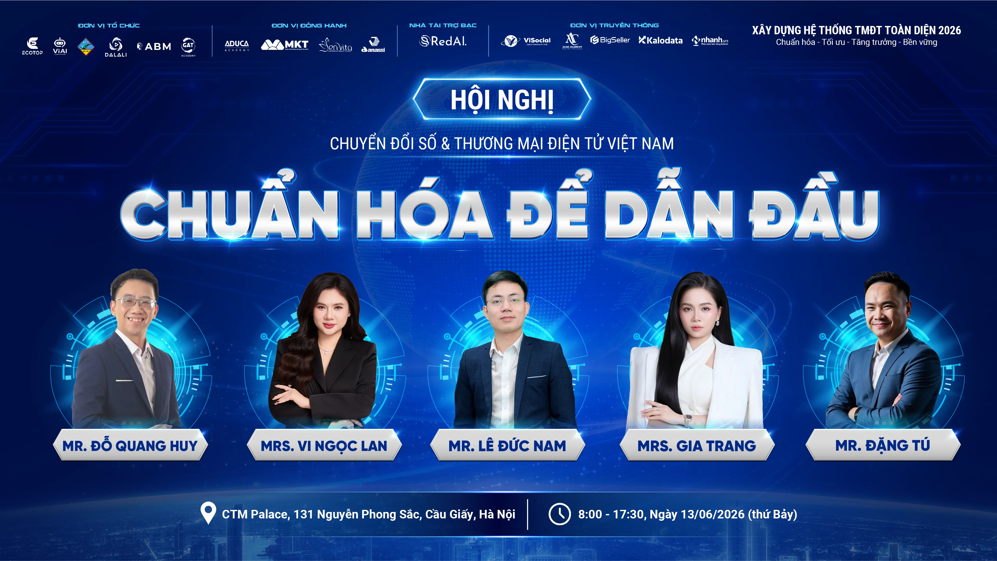 Hội nghị AI Agent chuyển đổi số và TMĐT 2026