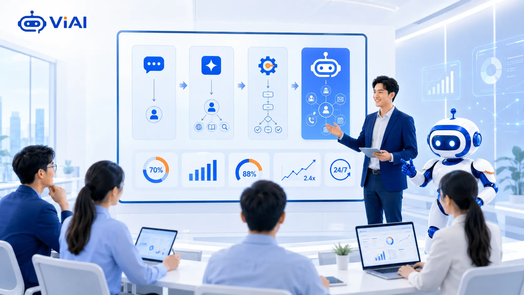 Nền tảng AI Agent cho doanh nghiệp