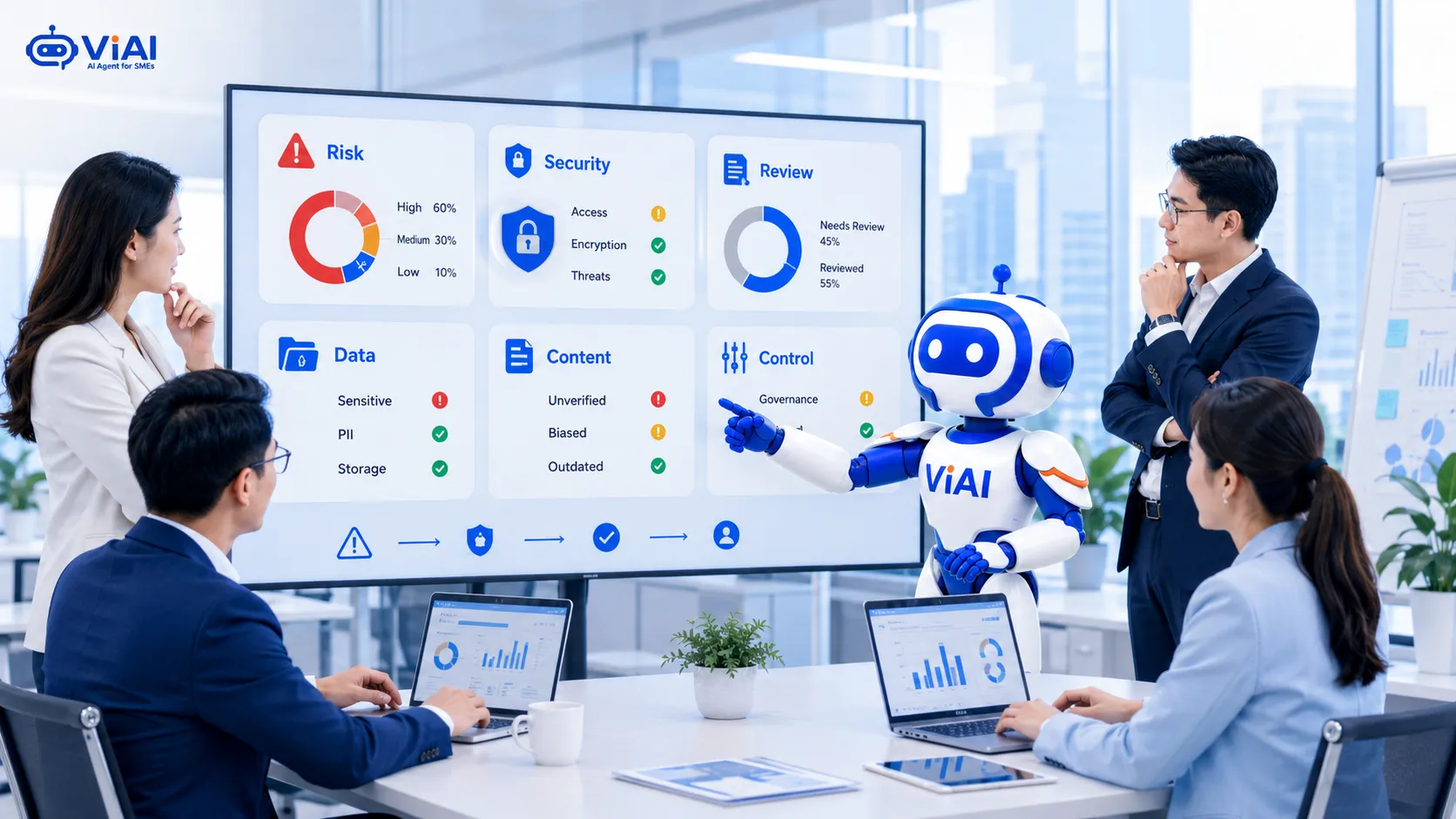 Rủi ro khi doanh nghiệp dùng AI