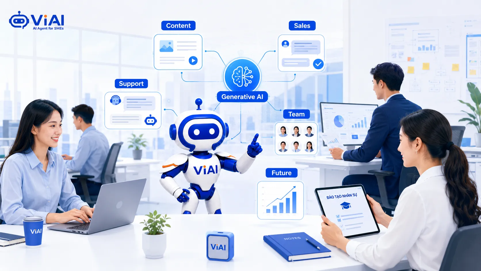 Tương lai doanh nghiệp với AI tạo sinh